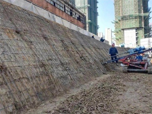 单县建筑边坡支护